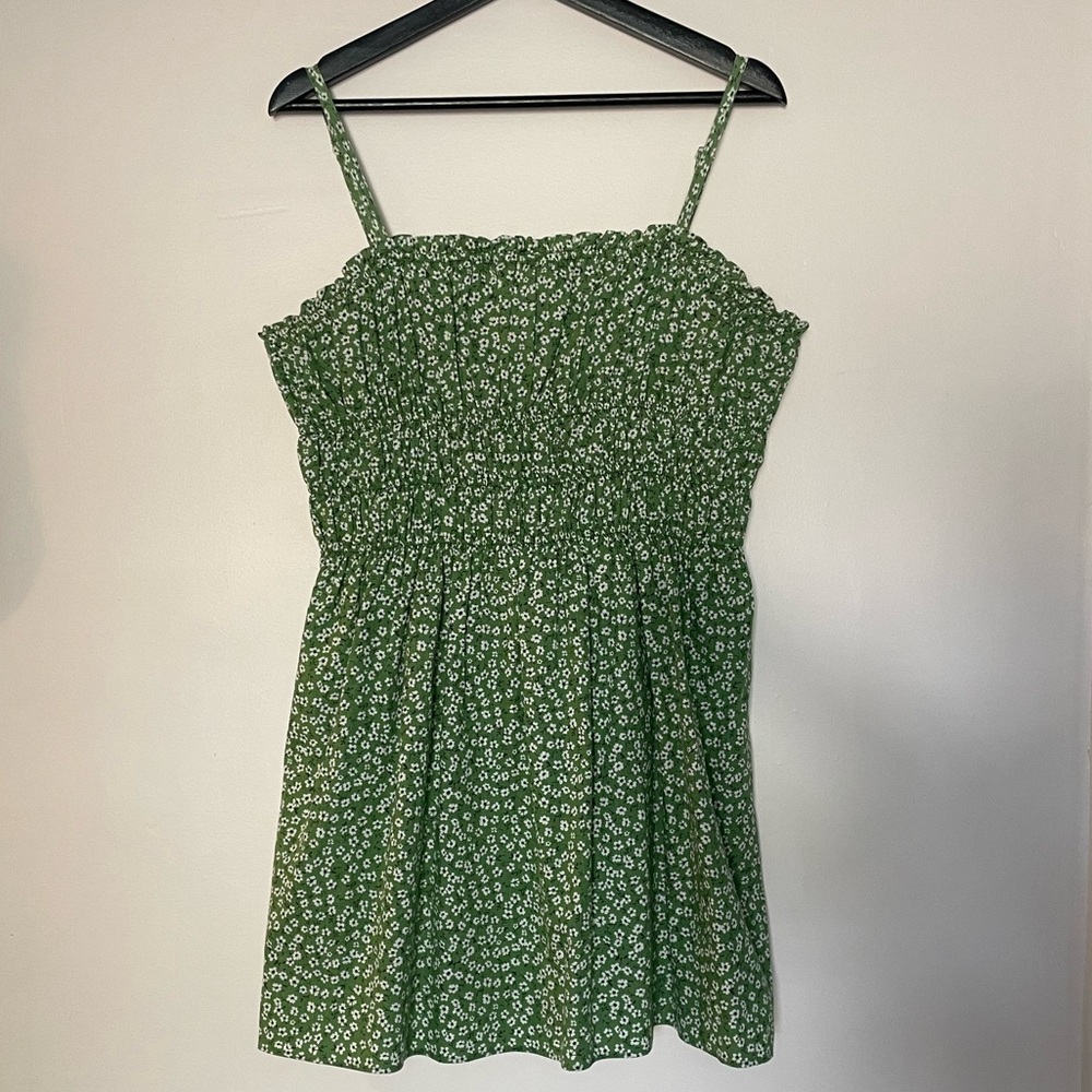 Green Daisy Sundress size M